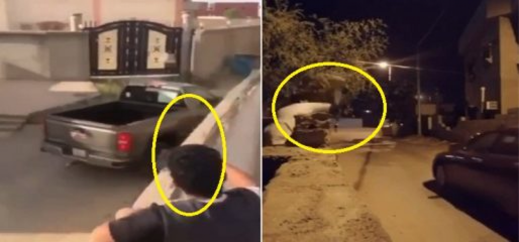 بالفيديو.. شبان يحطمون السيارات بقذفها بالحجارة في جازان ويوثقون فعلتهم وتم القبض عليهم